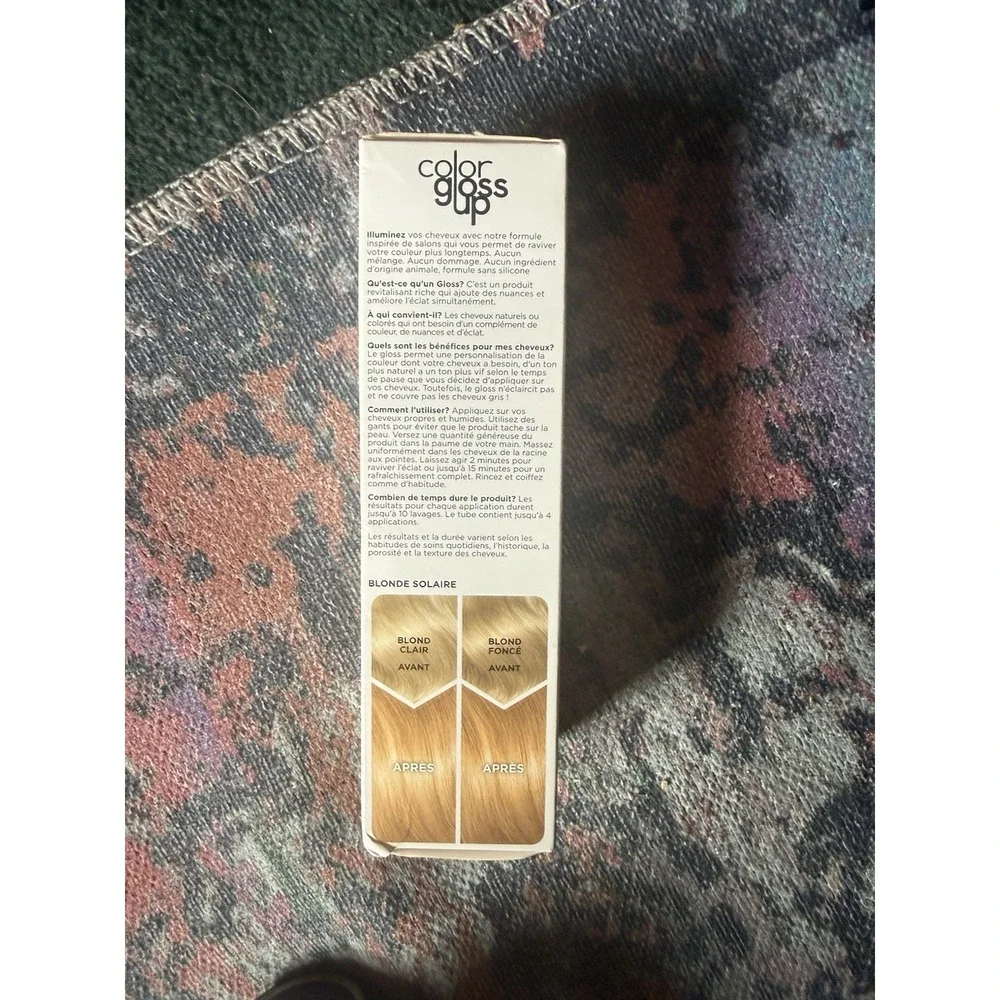 Clairol Color Gloss Up Toasted Almond Blonde Instant‎ Toning Gloss 4.3 Oz